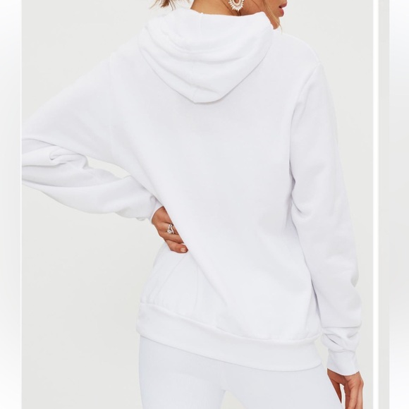 Beach Riot White Bride Rhinestone Hoodie 🆕 - Picture 2 of 6